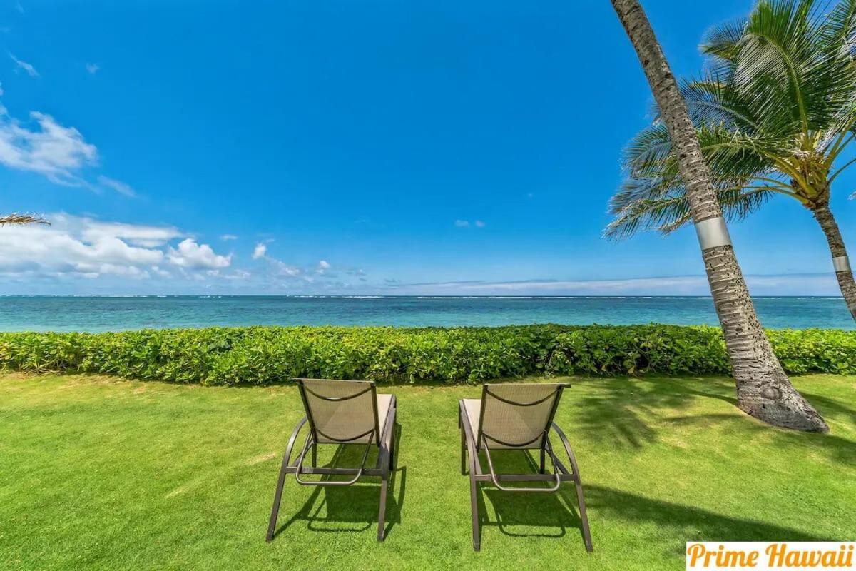 Beautiful Beachfront Condo Laie Exterior photo