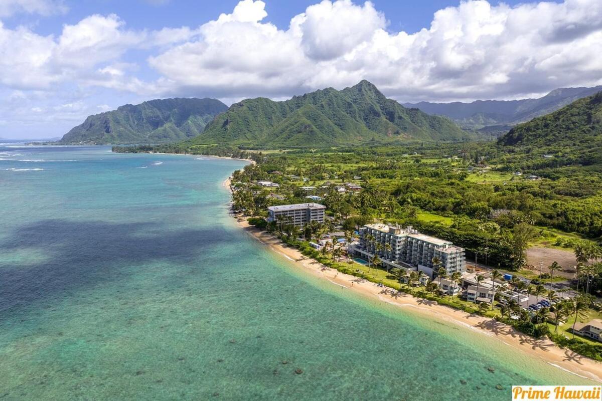 Beautiful Beachfront Condo Laie Exterior photo