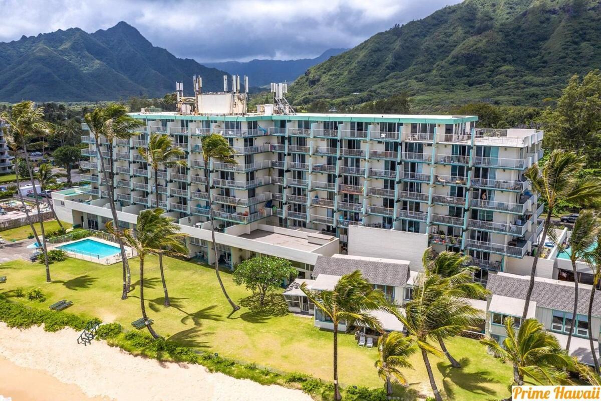 Beautiful Beachfront Condo Laie Exterior photo