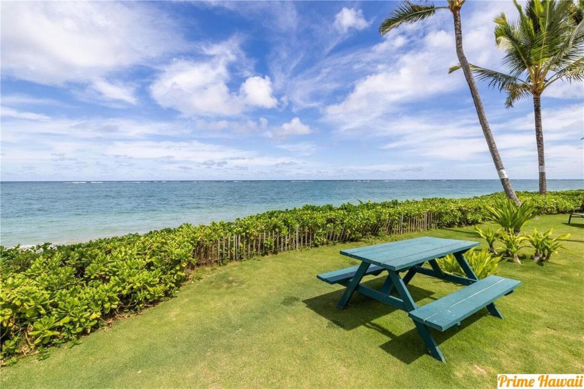 Beautiful Beachfront Condo Laie Exterior photo
