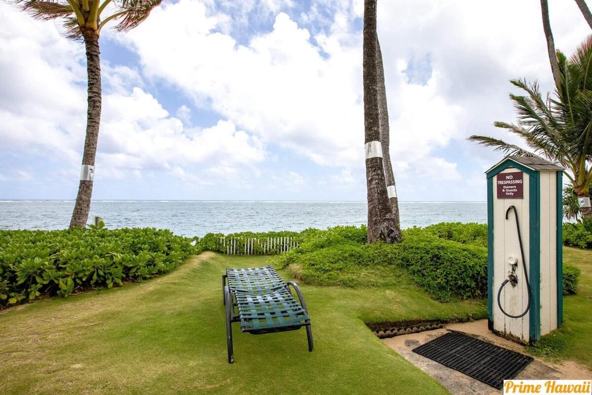 Beautiful Beachfront Condo Laie Exterior photo
