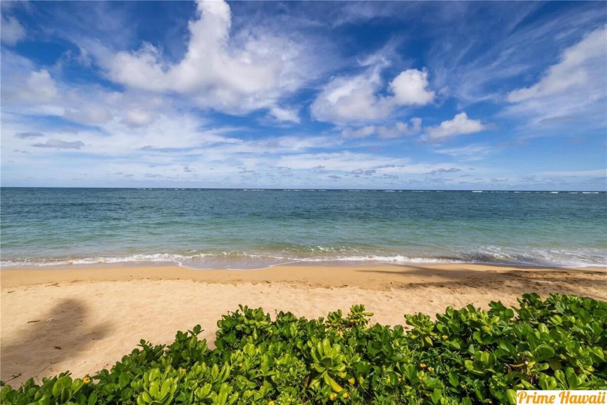 Beautiful Beachfront Condo Laie Exterior photo