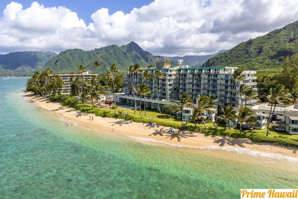 Beautiful Beachfront Condo Laie Exterior photo